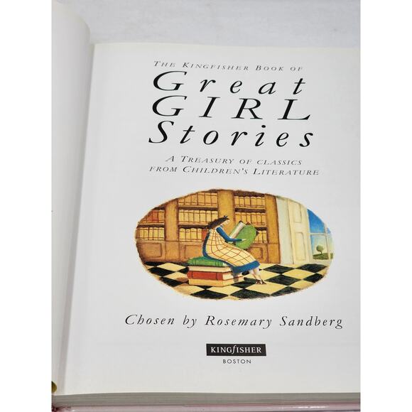 Kingfisher Book Great Girl Stories A Treasury of Favorites Childrens Literature - Picture 9 of 13
